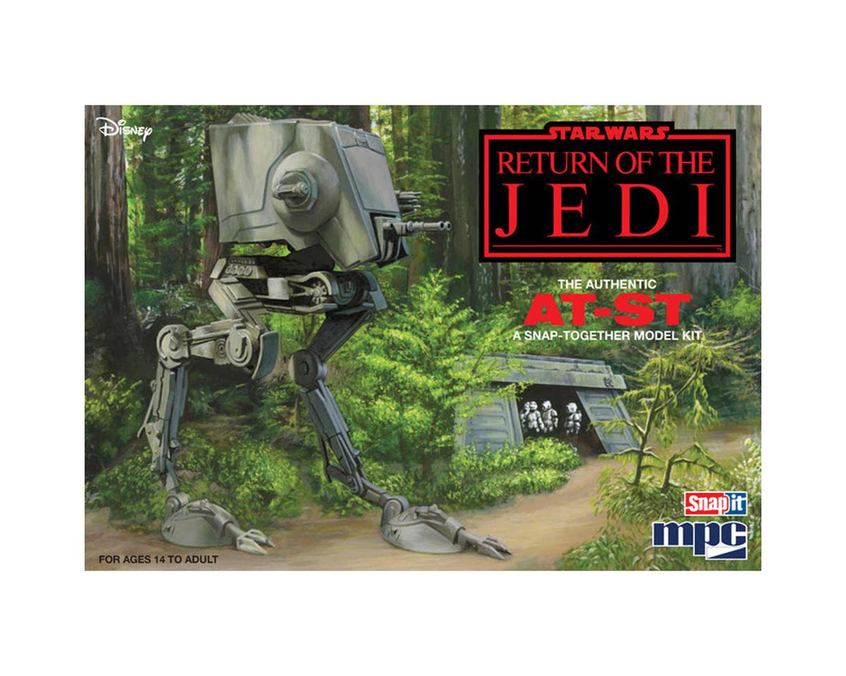 1/100 Star Wars Return of the Jedi AT-ST Walker 6" Snap-Together Plastic Model Kit (MPC966)