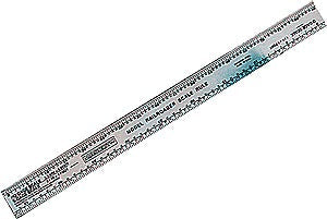 Scale Ruler for HO, N, S and O Scales (MPTH711)