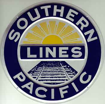 8" Metal Sign: Southern Pacific (MSI10005)