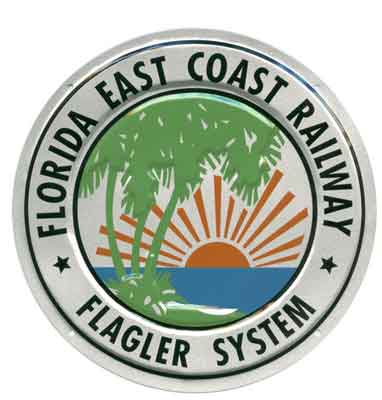 8" Metal Sign: Florida East Coast (MSI10016)