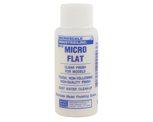 Micro Coat Flat Clear Finish, 1oz Bottle (MSIMI3)