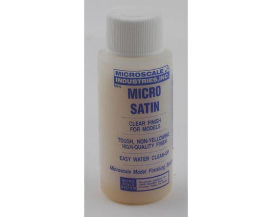 Micro Coat Satin Clear Finish, 1oz Bottle (MSIMI5)