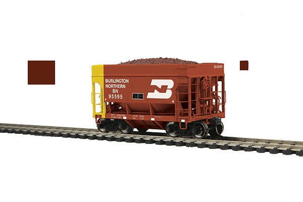 HO RTR 70-Ton Center-Discharge High-Extension Ore Car Burlington Northern (BN) #95595 (MTH8097023)