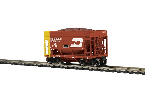 HO RTR 70-Ton Center-Discharge High-Extension Ore Car Burlington Northern (BN) #95583 (MTH8097024)