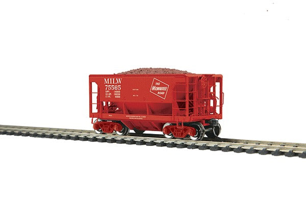 HO RTR 70-Ton Center-Discharge Ore Car Milwaukee Road (MILW) #75565 (MTH8097037)