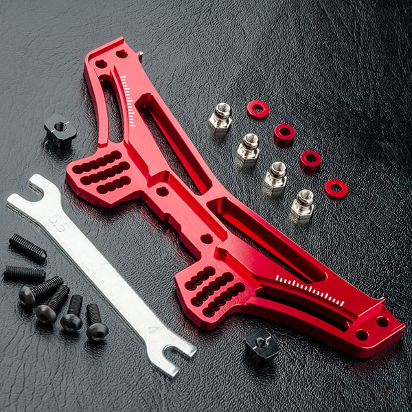 MST RMX 2.0 Aluminum Rear Damper Stay, Red (MXS210578R)