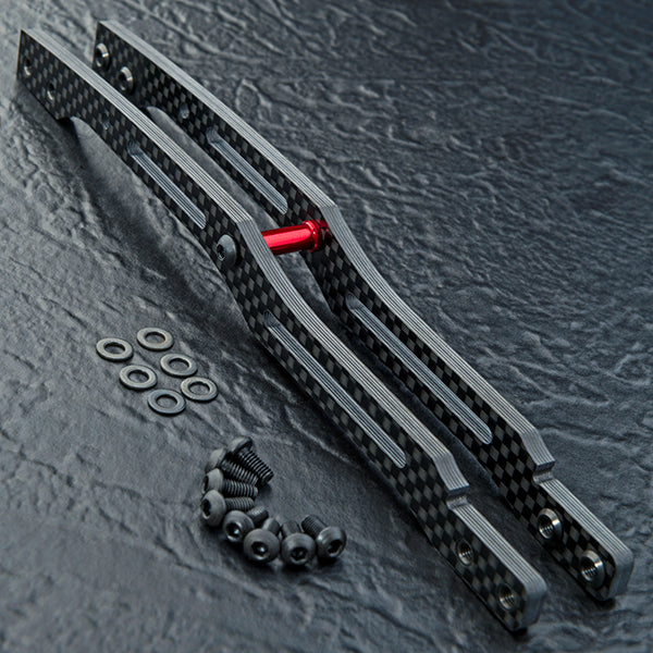 MST RMX 2.0 3.5mm Carbon Fiber Upper Deck, Red (MXS2105801R)