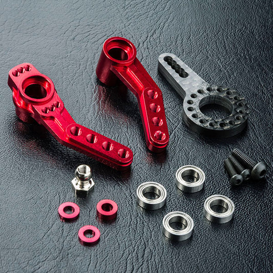 MST RMX 2.0 Aluminum Steering Arm Set, Red (MXS210589R)