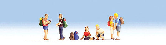 HO Hikers Set #2 (6) (NOC15873)