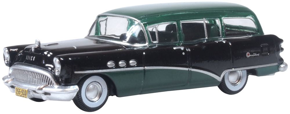 1/87 Buick Century Estate Wagon, Baffin Green and Carlsbad Black (OFD87BCE54002)