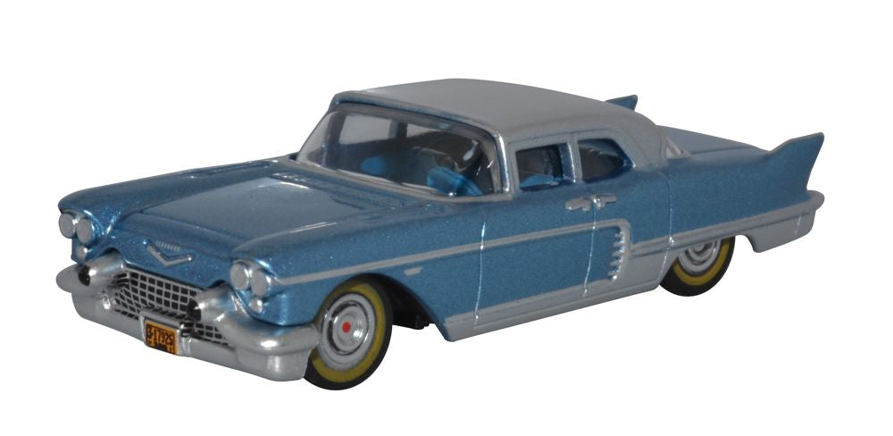 1/87 1957 Cadillac Eldorado Hard Top, Copenhagen Blue (OFD87CE57003)