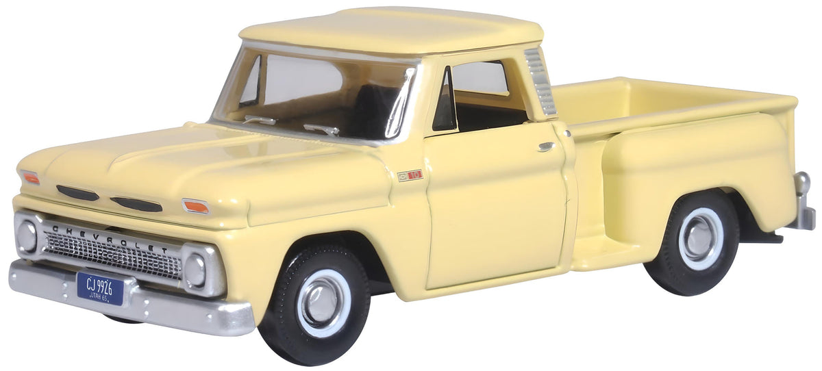 1/87 1965 Chevrolet Stepside Pick Up, Yellow (OFD87CP65007)