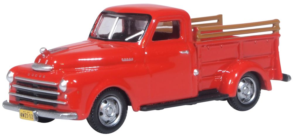 1/87 1948 Dodge B-1B Pick Up Truck, Red (OFD87DP48001)