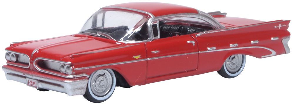 1/87 1959 Pontiac Bonneville Coupe, Mandalay Red (OFD87PB59005)