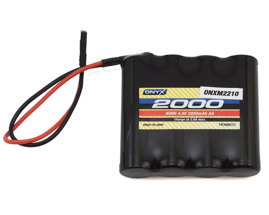 2000mAh 4-Cell 4.8V NiMH AA Flat Receiver Battery (ONXM2210)