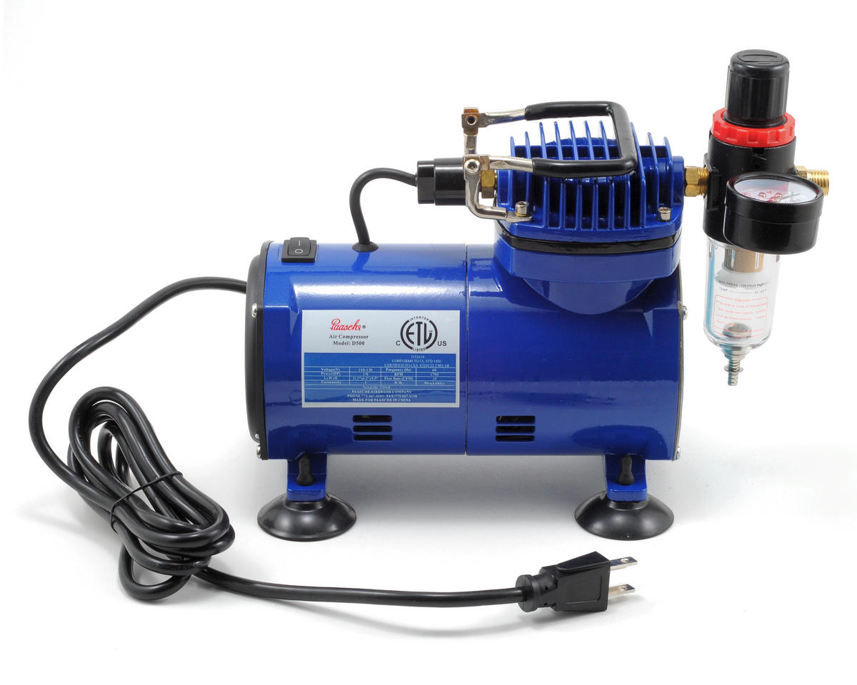 1/5HP Oilless Piston Air Compressor with Regulator and Auto Shutoff (PASD500SR)