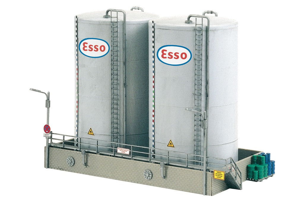 HO Classic Line Shell Storage Tanks Tall Building Kit (PIK61121)
