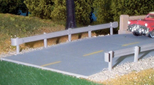 HO Highway Guardrail 21.125" (6) (PKS13)