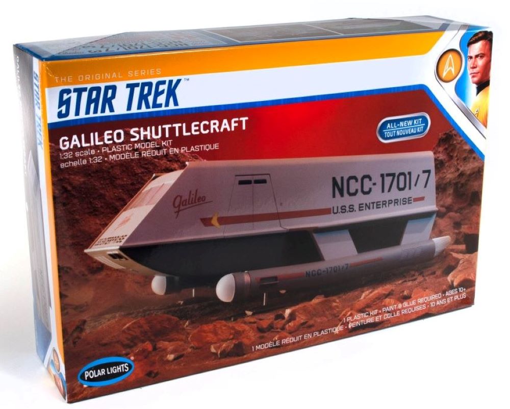 1/32 Star Trek The Original Series Galileo Shuttlecraft Plastic Model Kit (PLL909)