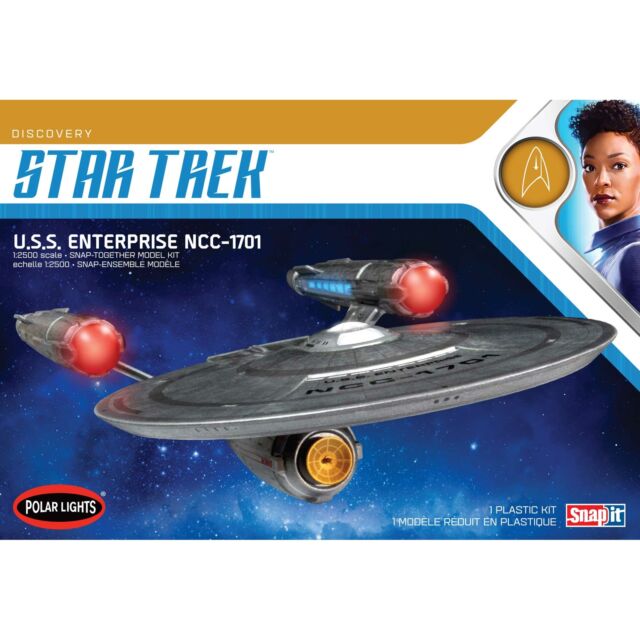 1/2500 Star Trek Discovery USS Enterprise Snap-Together (PLL971M)