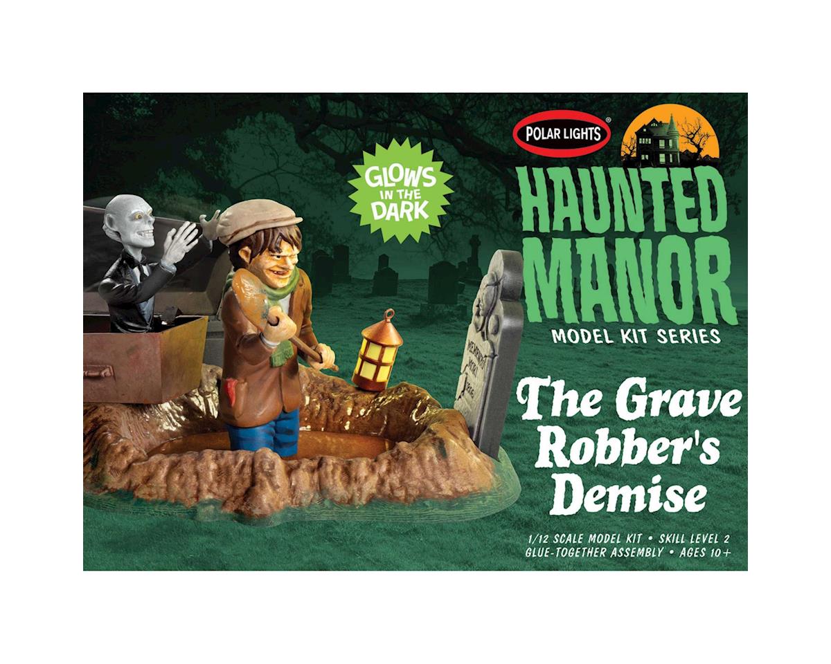 1/12 Haunted Manor The Grave Robber's Demise Glow-in-the-Dark Diorama Set Plastic Model Kit (PLL976)