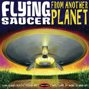 Polar Lights 12" Flying Saucer Plastic Model Kit (PLL985)