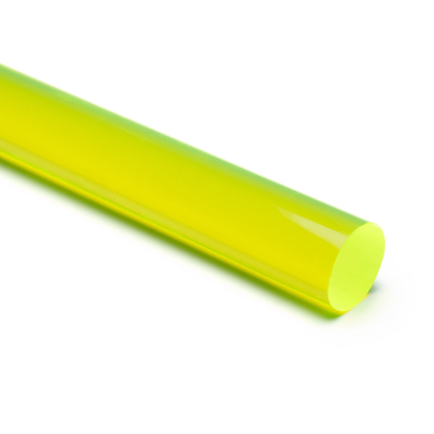 Acrylic Rod, Fluorescent Green, 3/8"x20" (1) (PLS90267)