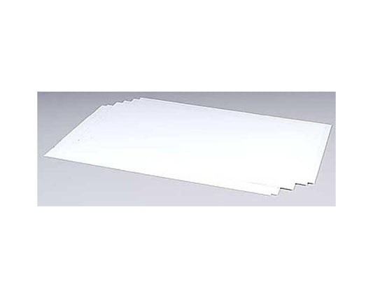 Styrene Sheet, White  0.100"x7"x12" (8) (PLS91101)