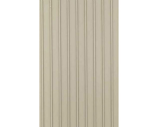 1/24 Styrene Ribbed Roof, Beige 7"x12" (2) (PLS91513)