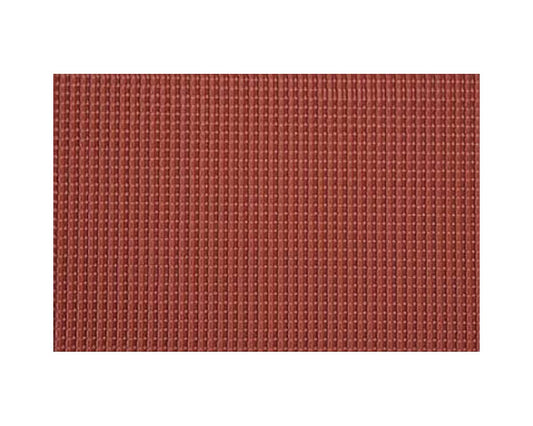 O Styrene Spanish Tiles, Red Clay 7"x12" (2) (PLS91637)