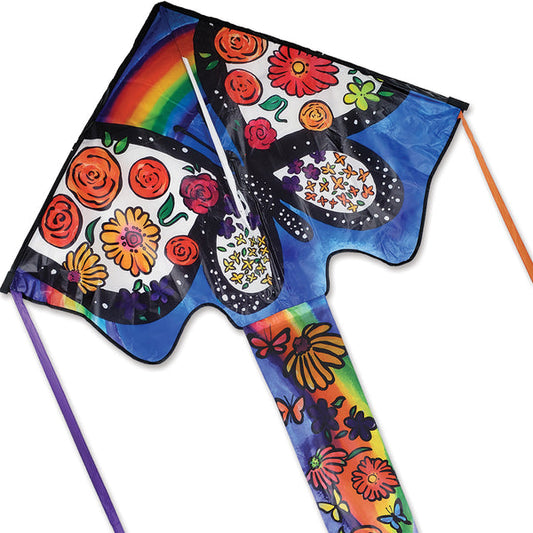 Floral Butterfly Zephyr Kite (PMR44299)