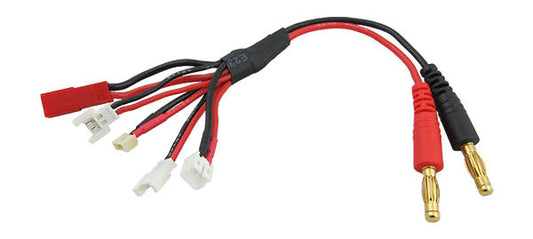 Single Cell Multi-Charge Cable with 5 Different Connectors (PRGAC1SMC)