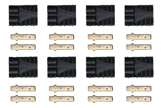 Traxxas-Style Female Connectors (8) (PRGACCTXF)