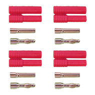 HXT 4mm Connectors (4) (PRGACHXTR)