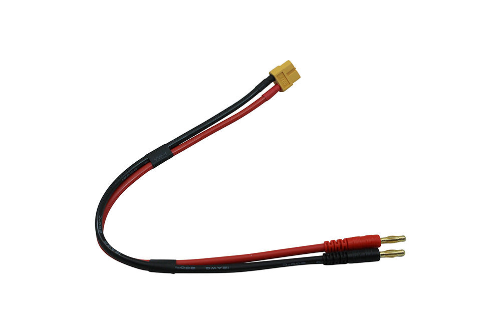Male XT60 to Male Banana Plug Power Adapter (PRGACMXMB)
