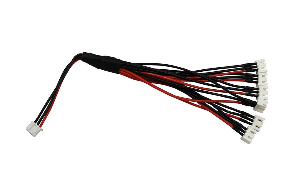 2S JST-XH Parallel Balance Adapter for 6 Batteries (PRGACPAR6J2)