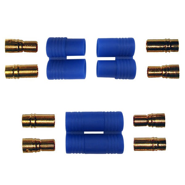PRC6 Connectors, Blue (4) (PRGACPRC6B)