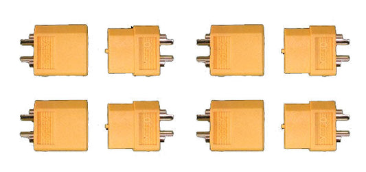 XT60 Female Connectors (8) (PRGACXT60F)