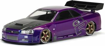 1/7 2002 Nissan Skyline GT-R R34 Clear Body for Arrma Infraction (PRM158400)