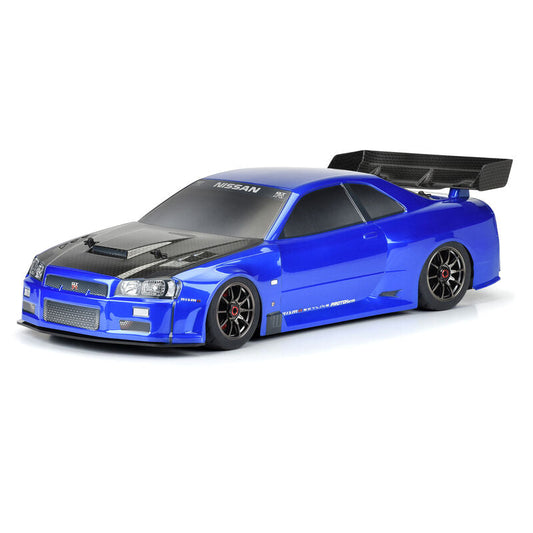 1/7 2002 Nissan Skyline GT-R R34 Painted Body, Blue for Arrma Infraction 6S (PRM158413)