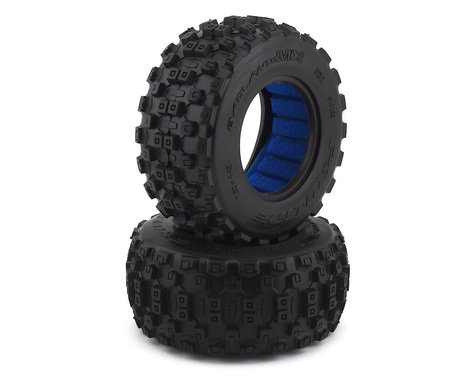 Badlands MX 2.2/3.0 SCT M2 Compound Tires for 1/10 Short Course Truck (2) (PRO1015601)