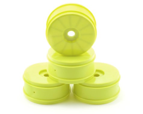 Velocity V2 Yellow Wheels with 17mm Hex for 1/8 Buggy (4) (PRO270202)