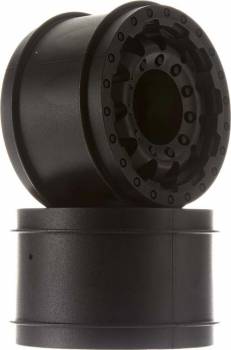 F-11 2.8" 17mm Hex Black Wheels, Front or Rear for Traxxas Stampede 4x4 (2) (PRO275503)