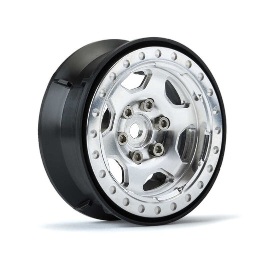 Crestline 1.9" Aluminum Bead-Loc Wheels, Front or Rear for Rock Crawlers (2) (PRO279100)