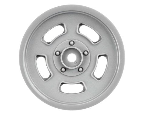 Slot Mag Drag Spec 2.2" Stone Gray Wheels with 12mm Hex for 1/10 Drag Racing Front (2) (PRO279205)