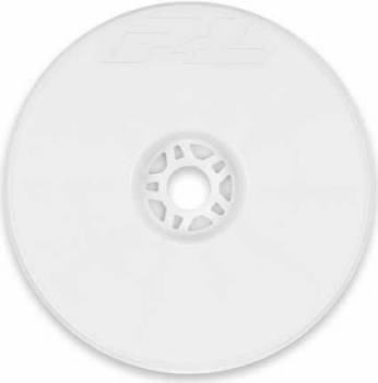 1/8 Velocity 4.0" 17mm White Truggy Wheels, Front or Rear (4) (PRO280004)