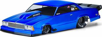 1978 Chevy Malibu Clear Body for Traxxas Slash 2WD Drag Car,  Team Associated DR10 (PRO354900)