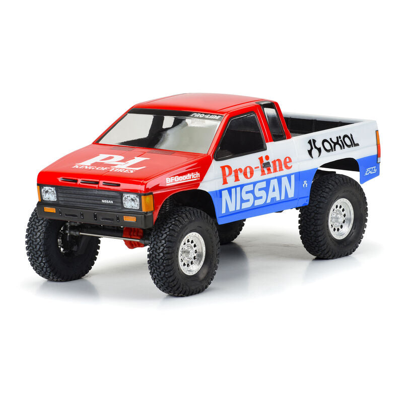 1987 Nissan Hardbody D21 Clear Body for 12.3" Crawlers (PRO360800)