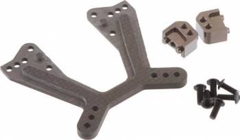Narrow Carbon Fiber Front Shock Tower for Team Associated B5M (PRO625900)