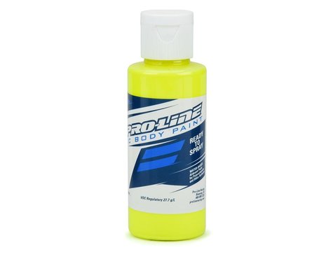 Fluorescent Yellow RC Body Airbrush Paint 2oz (PRO632802)